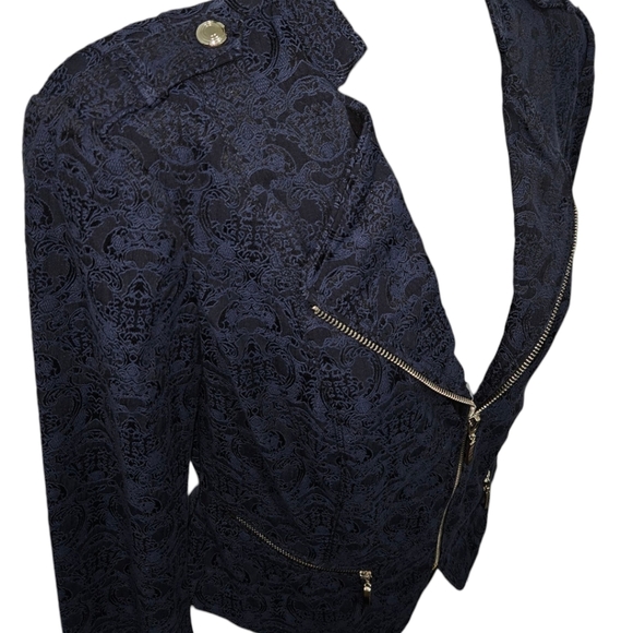 White House Black Market Navy Jacket - Picture 4 of 4